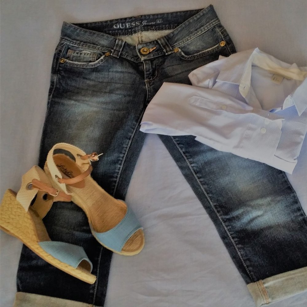 Guess Skinny crop jeans Size 27